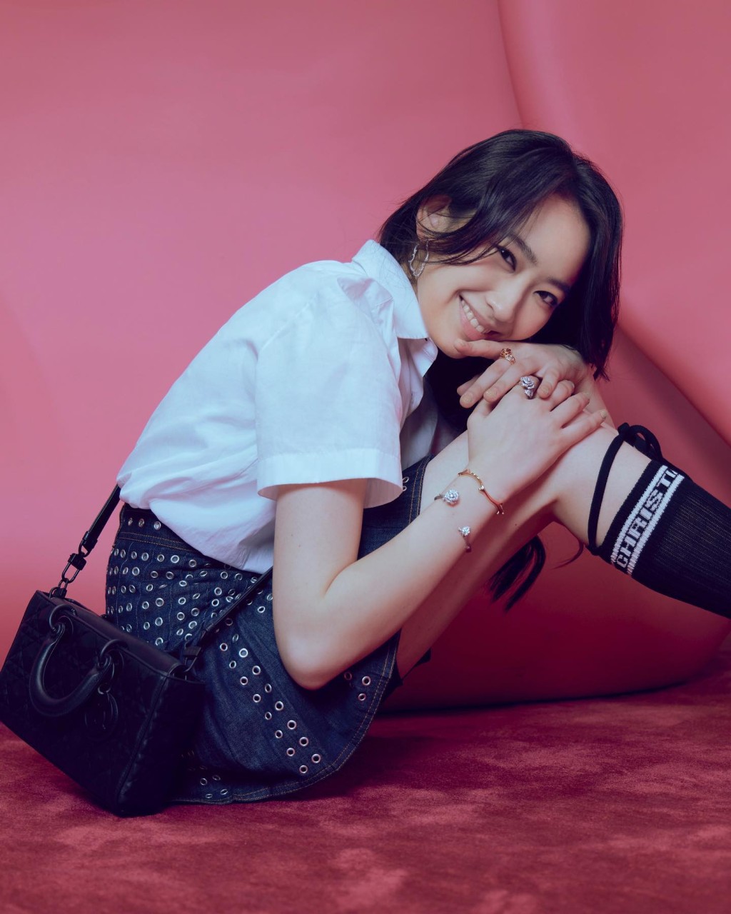 樣靚身材正的她是近年名牌在香港的寵兒。